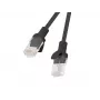 Patchkabel LANBERG PCU5-20CC-0150-BK RJ45 Cat.5e 1,5 m Schwarz 10er-Pack