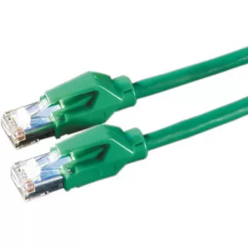 DRAKA Patchkabel Cat.6 Class E S/FTP UC900 TM21 LSOH grün 0,5m