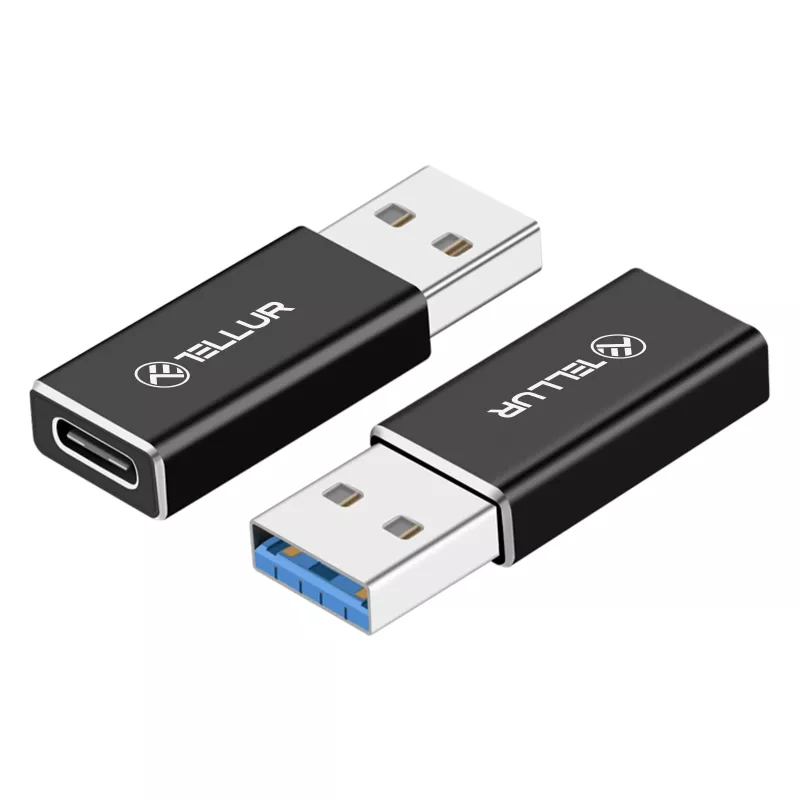 Tellur USB-A-auf-USB-C-Adapter (Stecker/Buchse)