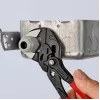 Knipex 86 01 180 Zangenschlüssel, 180 mm, max. Öffnung 40 mm, 15-fach einstellbar, rot