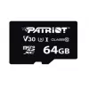 MicroSDXC-Speicherkarte PATRIOT VX Series 64 GB UHS-I U3 V30 Class 10 90/80 MB/s wasserdicht mit Schreibschutz