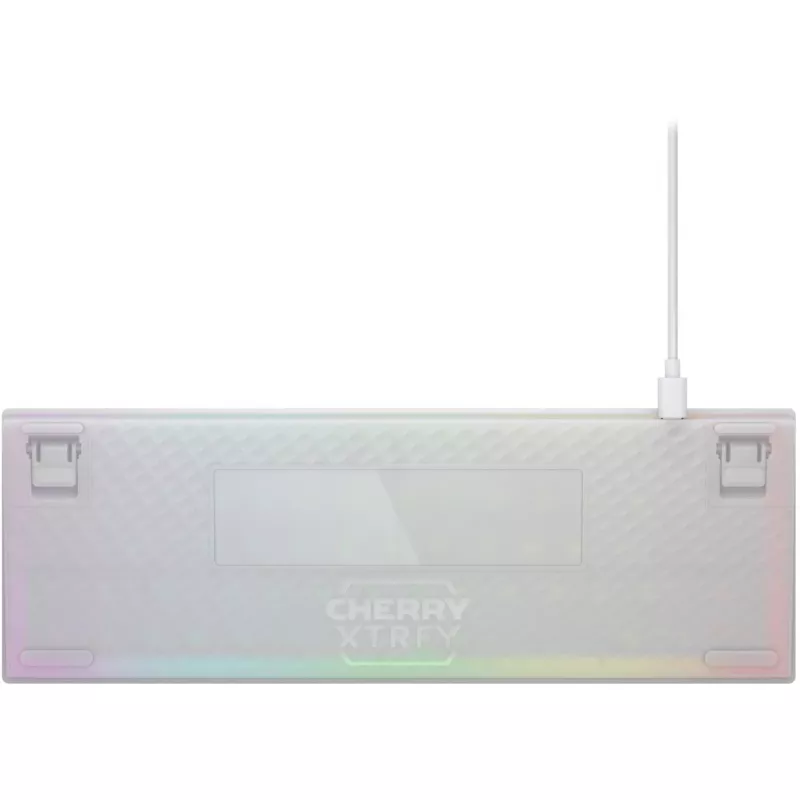 CHERRY K5V2 Kompakte Tastatur Gaming USB QWERTY Englisch Weiß 67 Tasten RGB LED
