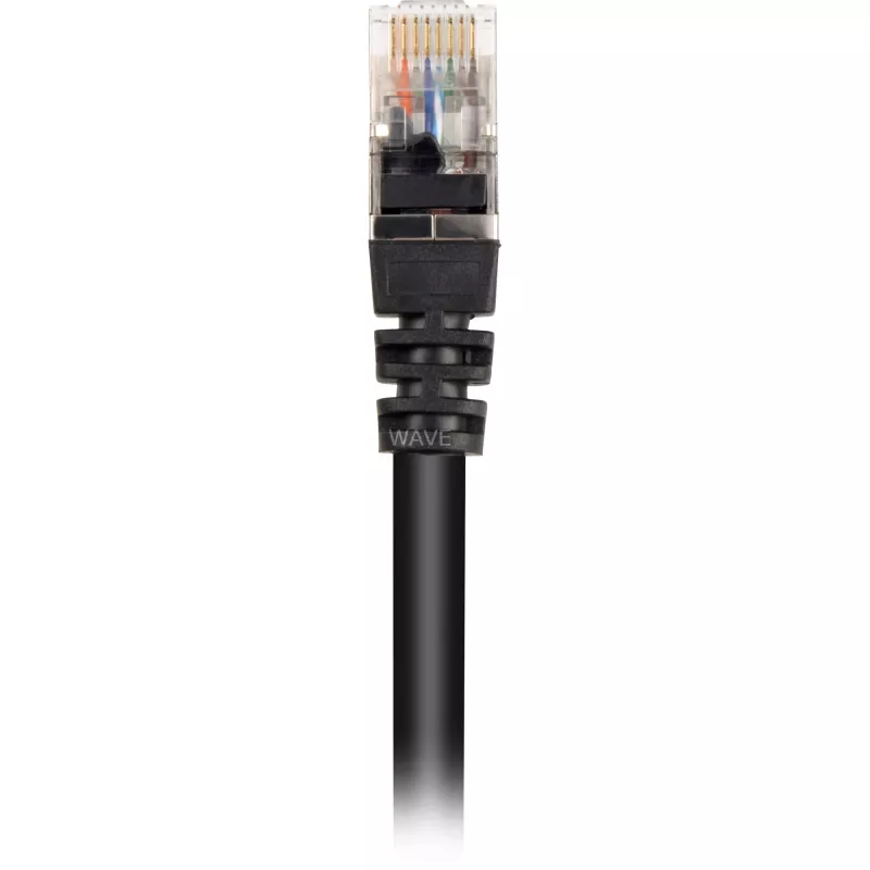 Netzwerkkabel Sharkoon 0,25m Kat.6 RJ-45 S/FTP Schwarz