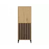 KAMARO 2DK schlank/GŁ Eiche ARTISAN DISPLAY CABINET