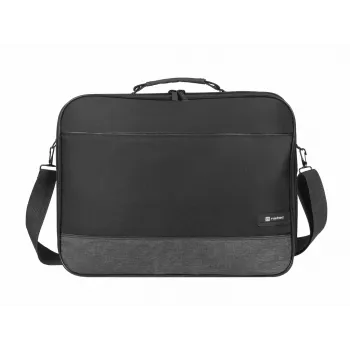 Messenger-Tasche NATEC Impala 2 für 43,9 cm (17,3 Zoll) Laptops, Polyester, Grau, 50×445×315 mm