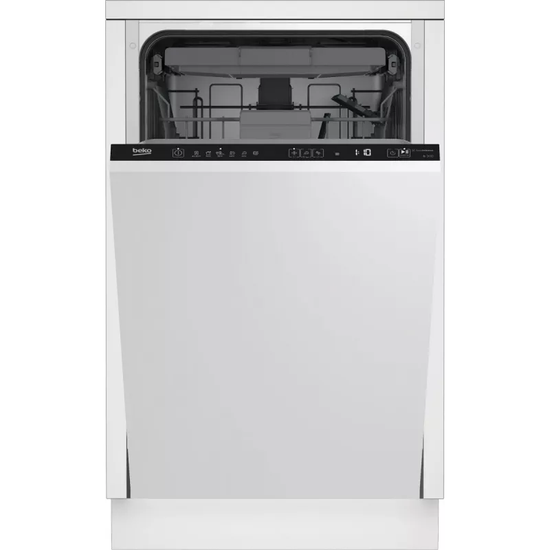 Beko BDIS36120Q Einbau-Geschirrspüler, 11 Maßgedecke, 47 dB, 6 Programme, Energieklasse E