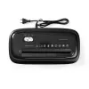 Nedis PASH120BKA4 Aktenvernichter, 12 l, DIN P-4, 190 W, schwarz