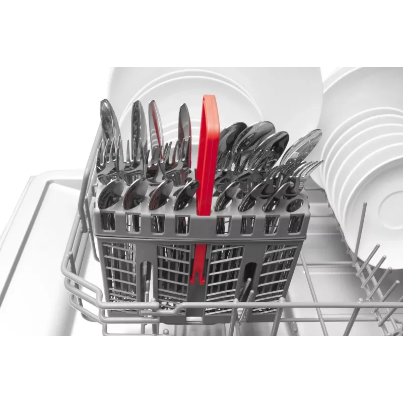 Amica DFM41E6qWMG freistehender Geschirrspüler, 10 Maßgedecke, 6 Programme, 49 dB, Energieklasse E, weiß