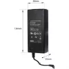 ALLNET ALL-MC116SPV-VDSL2 Punkt-zu-Punkt VDSL2-Vectoring-Bridge-Modem, 2x PoE-Ports IEEE 802.3at, unmanaged, Schwarz