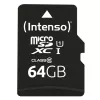 Intenso Performance - Flash-Speicherkarte (microSDXC mit SD-Adapter) - 64GB - UHS-I U1 / Class10 - microSDXC UHS-I (3424490)