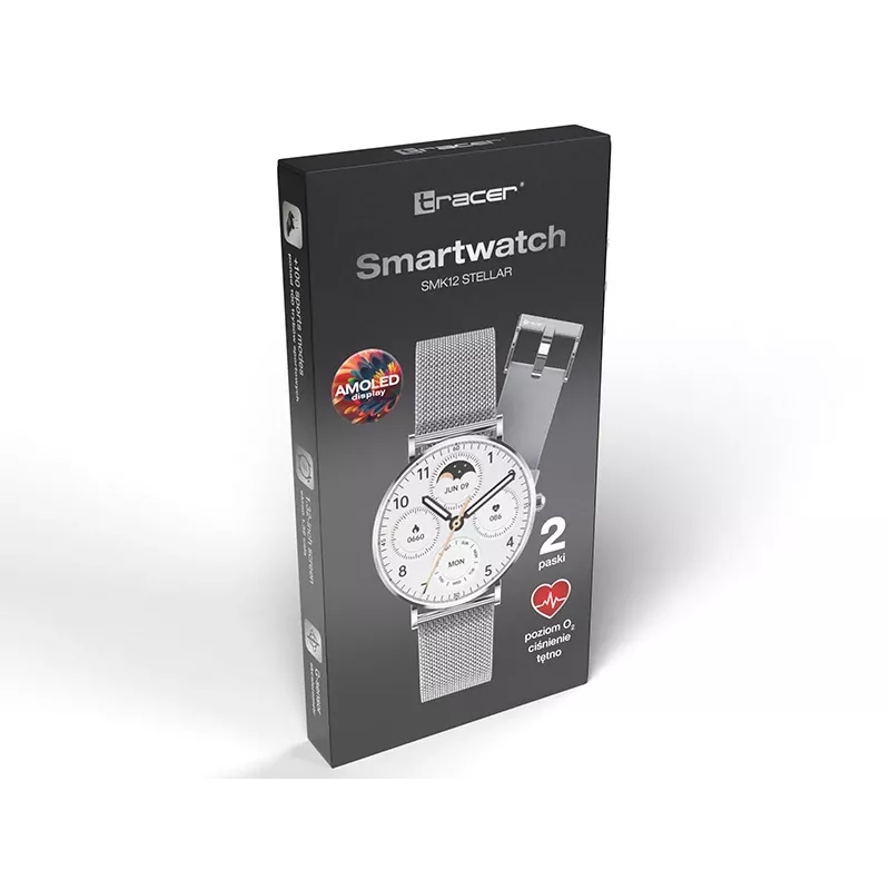 Tracer SMK12 Stellar Smartwatch, 1,32" AMOLED (47565)