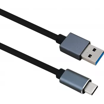 USB-Typ-A-auf-Typ-C-Datenkabel helos 288361, USB 3.1, Länge 2,0 m