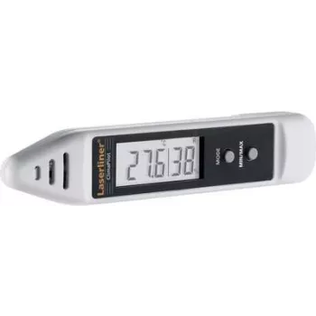Laserliner ClimaPilot Case Elektronisches Hygrometer Schwarz - Weiß (082.034A)