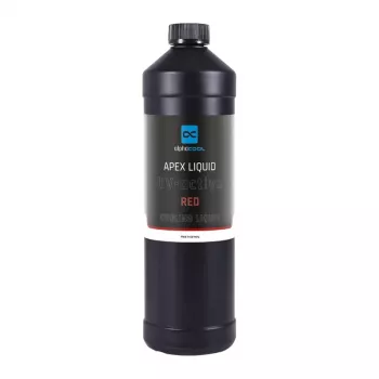 Alphacool Apex Liquid UV-aktive Kühlflüssigkeit, Rot, 1 l (18654)