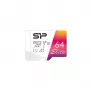 Silicon Power Elite microSDXC 64GB UHS-I Class 10 V10 Speicherkarte mit Adapter (SP064GBSTXBV1V20SP)
