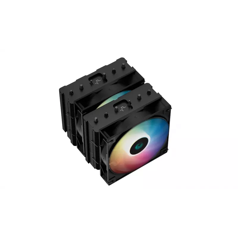 DeepCool AG620 BK ARGB Prozessor-Luftkühler 12 cm Schwarz, Weiß 1 Stück