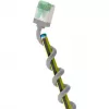 Goobay Ultra-Flexibles CAT 8.1 Patchkabel schlank U/FTP Grau - extra-kurzer Stecker 99,9% (74345)
