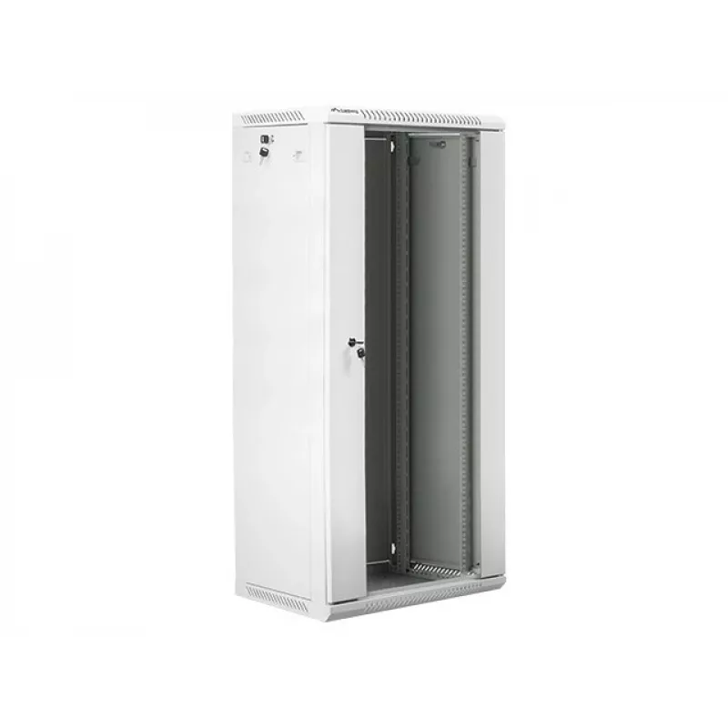Lanberg WF01-6427-10S 27 HE 19-Zoll Wandschrank, 600x450 mm, grau, zerlegt