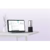 Philips PSE0540 Smart Meeting tragbares Konferenzmikrofon, USB-C, Schwarz/Silber