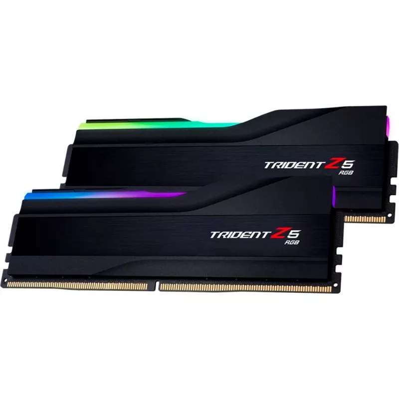 G.Skill Trident Z5 RGB 96 GB (2x48 GB) DDR5-5600 CL40 Arbeitsspeicher-Kit, Schwarz
