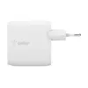 Belkin BOOST CHARGE - Netzteil - 24 Watt - QC 3.0 - 2 Ausgangsanschlüsse (USB) - Weiß (WCB002VFWH)