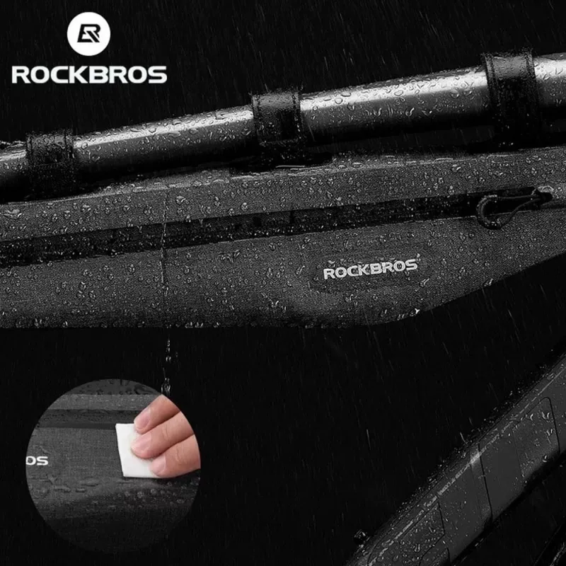 Rockbros AS-052 graue wasserdichte Fahrradrahmentasche