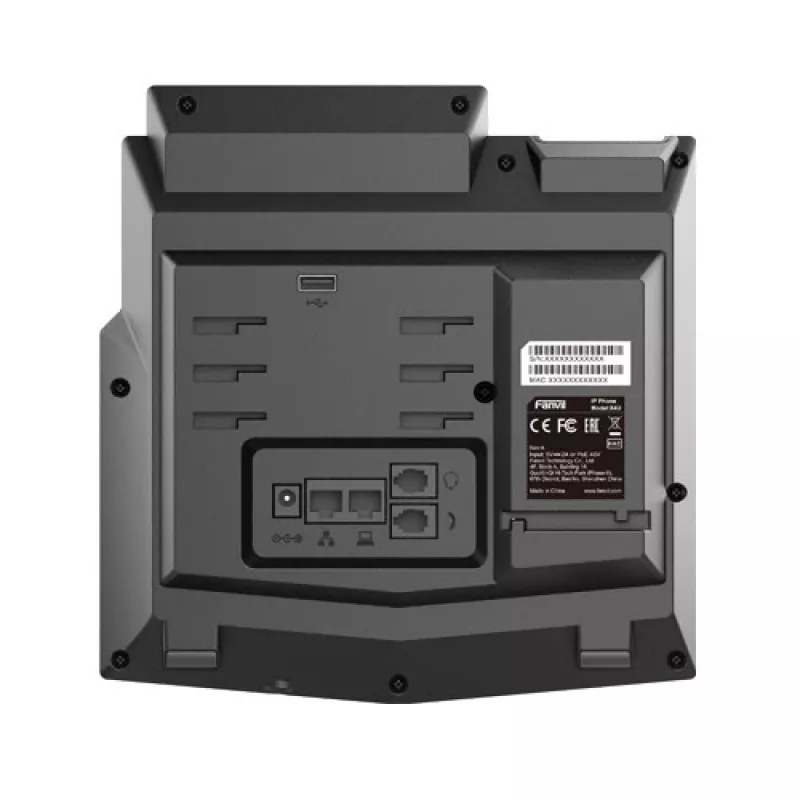 IP-Telefon Fanvil X4U Schwarz 12 Leitungen LCD Wi-Fi Kabelgebundenes Handgerät