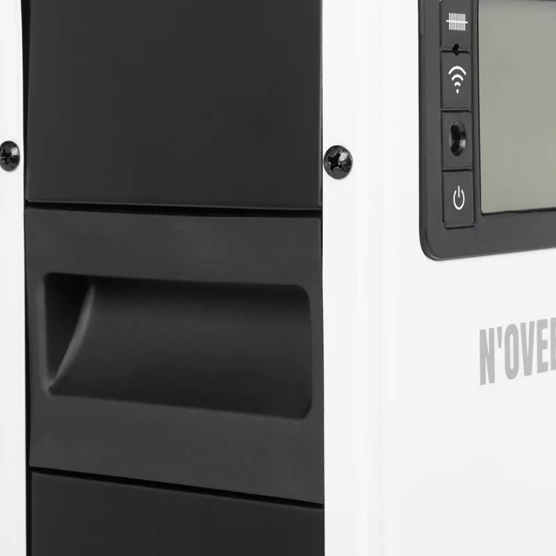 Elektrischer Konvektor-Heizlüfter NOVEEN NOVEENCH9099, 2300 W, 3 Leistungsstufen, Tuya WiFi Smart, LCD, Timer, Bodenaufstellung