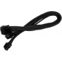 SilverStone SST-PP07-EPS8B 8-Pin-EPS auf 4+4-Pin-ATX/EPS Verlängerungskabel, 0,3 m, schwarz