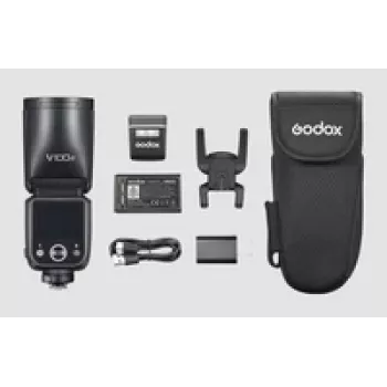 Godox V100-C Blitzgerät für Canon, Schwarz