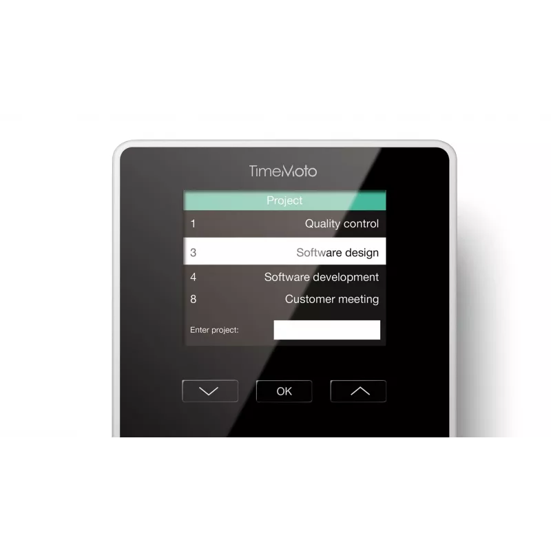 Zeiterfassungsgerät Safescan 125-0586 Schwarz Fingerabdruck Passwort Smartcard