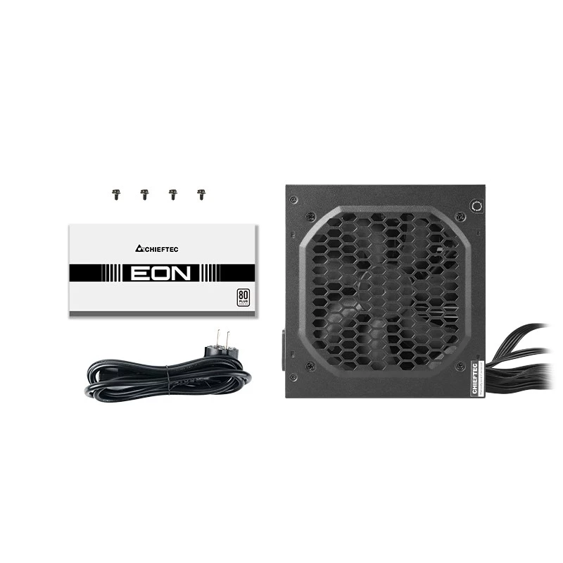 Chieftec EON Netzteil 600 W 20+4-Pin ATX ATX Schwarz