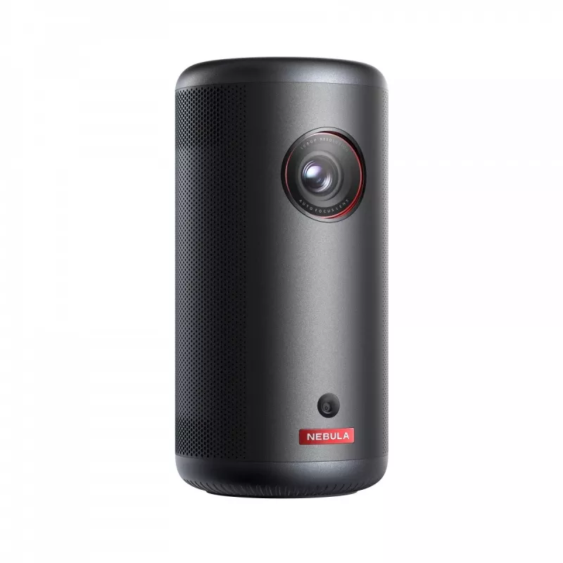 Anker Nebula Capsule 3 Laser Mini tragbarer Projektor, Full HD, 300 ANSI Lumen, Schwarz