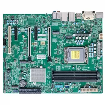 Supermicro - X13SAE - Motherboard - ATX - LGA1700-Sockel - W680 Chipsatz - USB 3.2 Gen 1, USB 3.2 Gen 2, USB-C Gen 2x2 - Gigabit LAN, 2,5 Gigabit LAN - Onboard-Grafik (CPU erforderlich)
