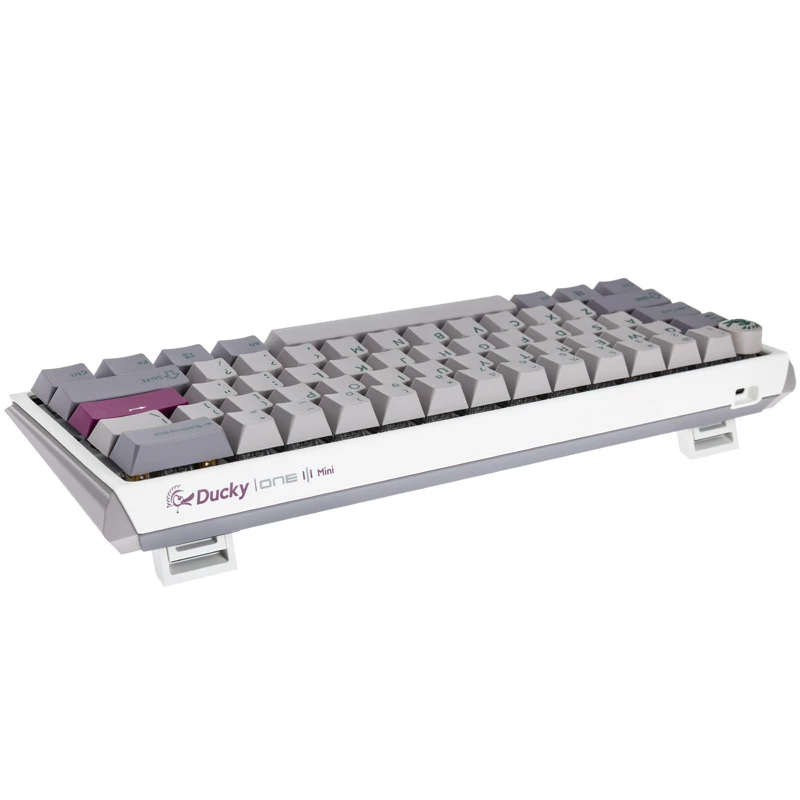 Ducky One 3 Mini Tastatur USB US English Grau (DKON2161ST-RUSPDMIWHHC2)