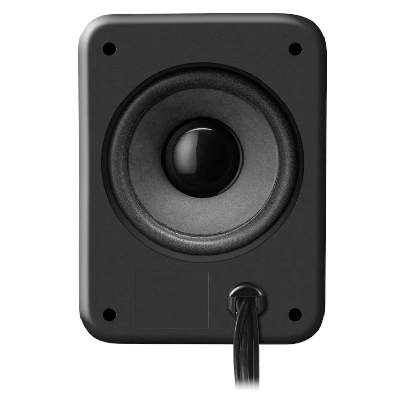 Defender V12 65212 2.1 Computer-Lautsprecher, 11 W, 5-W-Subwoofer, USB-Stromversorgung, LED-Beleuchtung, schwarz, 115 x 130 x 223 mm