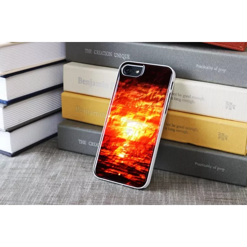 iKins Sunset Hülle für Apple iPhone 8/7, Weiß
