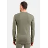 ODLO BL TOP Rundhals l/s ACTIVE WARM Langarm-Thermounterwäsche, Größe M, Grau