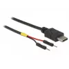 DeLOCK 85418 USB-C-Stromkabel auf 2x Pfostenstecker, 0,1 m