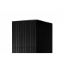 Kleiderschrank cama meble PAFOS 1D BASE 45×55.5×45 cm Schwarz matt, 1 Tür