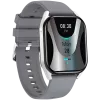 Canyon Chatter SW-58 CNS-SW58SS Smartwatch, 1,8″ IPS, BT-Telefonie, silbergrau