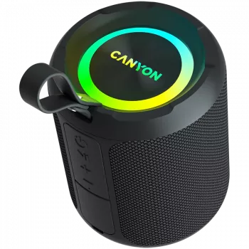 Tragbarer Lautsprecher CANYON OnMove 11 IPX6 TWS 20W EQ RGB Schwarz