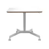 Leitz Ergo Small mobiler Sitz-Steh-Schreibtisch, weiß