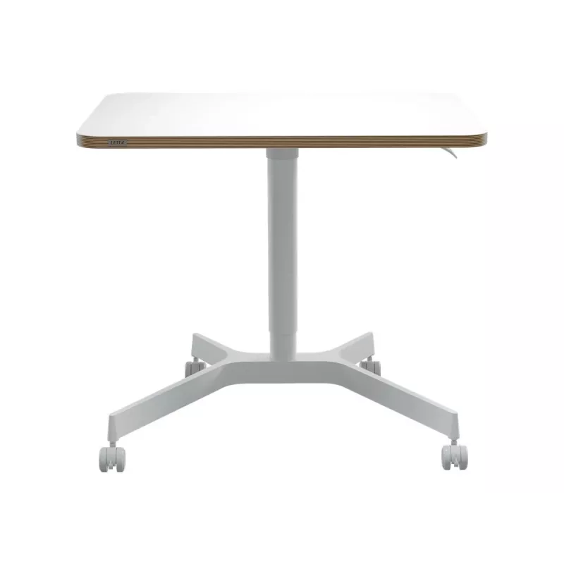 Leitz Ergo Small mobiler Sitz-Steh-Schreibtisch, weiß