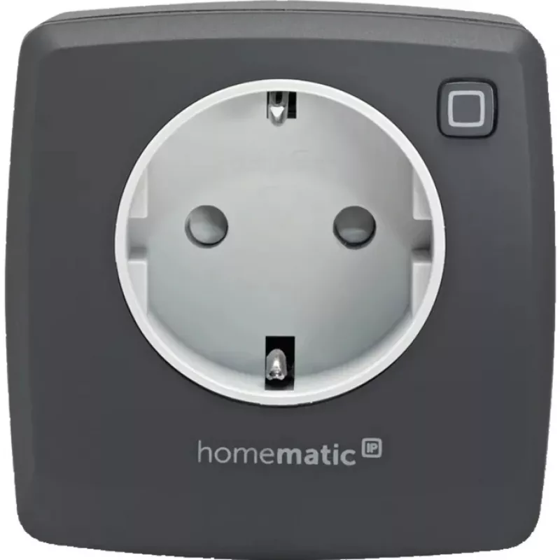 eQ-3 AG Homematic IP 161613A0, Indoor, Anthrazit, Kunststoff, IP20, IP20, 70 mm