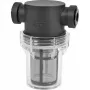 Alphacool ES Big Inline Partikelfilter 2x G1/4 IG, Schwarz/Transparent (29145)