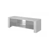 Cama TV-Ständer WEST 42/130/42 weiß/grau glänzend