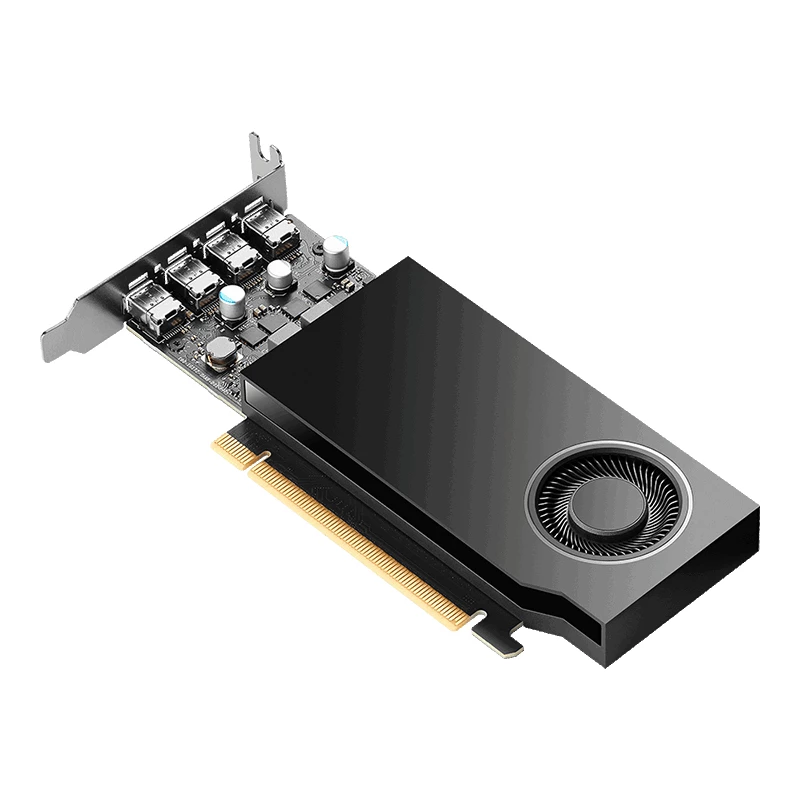 PNY NVIDIA RTX A1000 - Grafikkarten - RTX A1000 - 8GB GDDR6 - PCIe 4.0 x8 Low-Profile - 4 x Mini DisplayPort (VCNRTXA1000-PL)