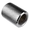 Alphacool HF 17047 Muffe G1/4 Innengewinde auf G1/4 Innengewinde, Messing, verchromt