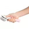 Bürste ZOLUX 550004 — Katzenbürste S, Stahlborsten, Kunststoffgriff, 175 mm, rosa/weiß